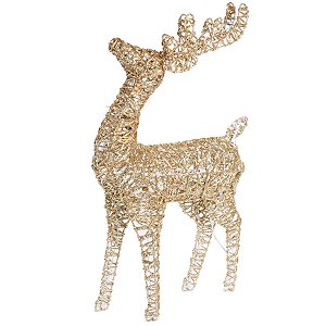 Rena de Natal Decorativa com Led Nude P Bivolt 70cm