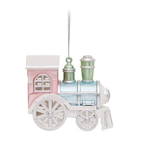 Enfeite para Pendurar - Locomotiva Colorido - 1 Un