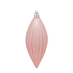 Enfeite para Pendurar Pino com Gomos Rosa Claro 13cm - 4 Un