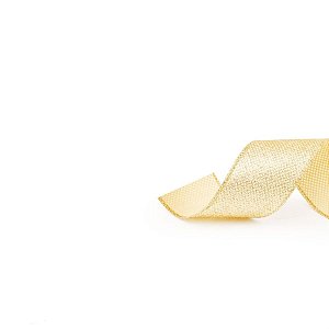 Fita de Natal Glitter Ouro 3,8cmx914cm - 1 Un