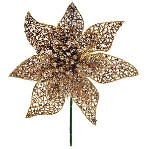 Flor Rosê Gold (Flores Cabo Curto) - 1 Un