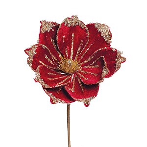 Magnolia Bordô / Nude (Flores Cabo Curto) - 1 Un