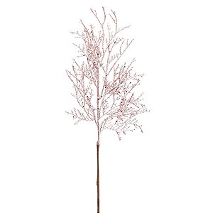 Galho Glitter Rosa Velho (Galhos Grandes) - 6 Un