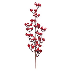 Galho Frutas Vermelho (Galhos Grandes) - 3 Un