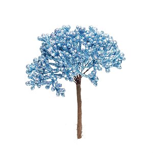 Pick Frutas Glitter Azul Claro - 1 Un