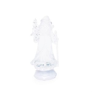 Iluminação de Natal - Papai Noel Decorativo com Led Incolor e Clara 4 Pilha AAA