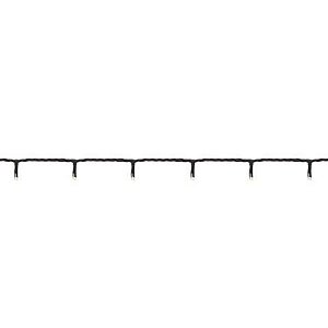 Pisca com 100 Leds Branco Quente 8 Funções Cordão Verde 5m 220V Macho e Fêmea