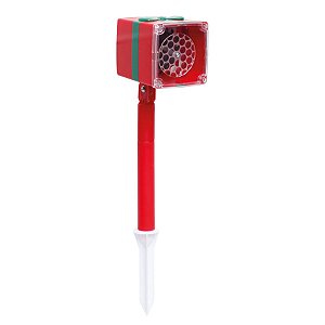 Iluminação de Natal - Projetor Flocos com Movimento Vermelho e Clara Bivolt