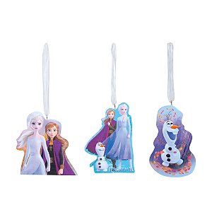 Natal Disney - Enfeite para Pendurar - Anna e Elsa Colorido - 1 Un