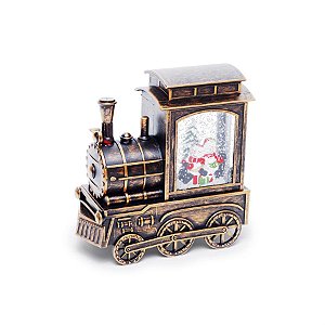 Globo Trêm com Boneco Marrom e Vermelho 3 AA