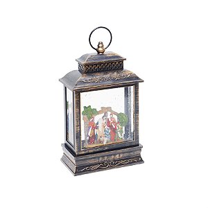 Lanterna Presépio Bze / Marrom 3 AA