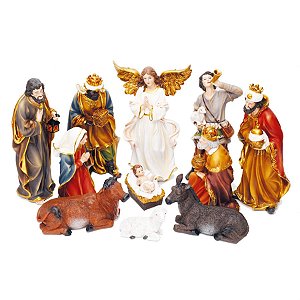 Presépio em Resina Colorido - 11 Un