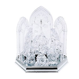 Presépio com Iluminação Incolor e Branco