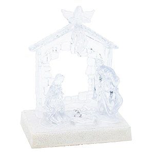 Sagrada Família com Iluminação Incolor e Branco