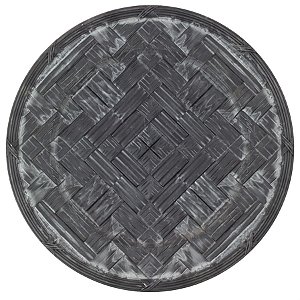 Souplast Plástico Decorado Cinza 36x36x2
