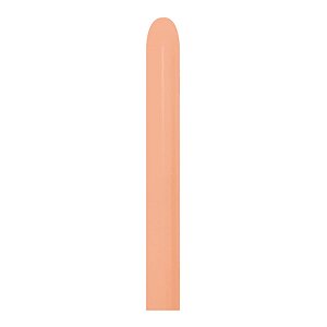 Balão Latex Twist Pessego 260" / 5x150cm - 50 Un