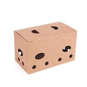 Caixa Para Batata Frita 13x7,5x8cm - 50 Un