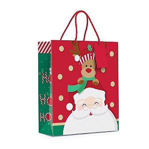 Sacola Premium Amigos M 26X31X10 - 1 Un