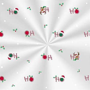 Saco Transparente 10X14 Ho Ho Ho - 100 Un