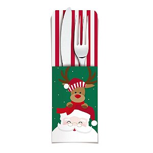 Porta Talher Decor Noite Feliz 7X20 - 8 Un