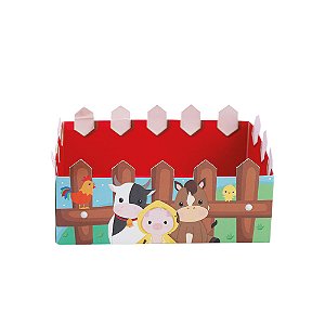 Cesta Cerquinha Festa Fazendinha 2 P 14x9x4,5