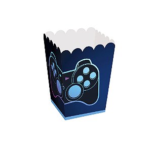 Caixa para Pipoca PP Gamer 5,5x5,5x9 - 10 Un