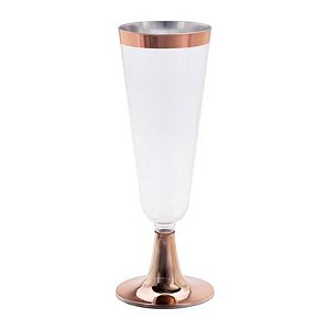Taça Champagne Linha Rosê Premium - 4 Un