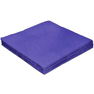 Guardanapos de Papel 24cmx24cm Liso Roxo - 20 Un