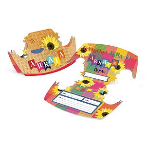 Convite Especial Arraial Junino 18x20,4 - 8 Un