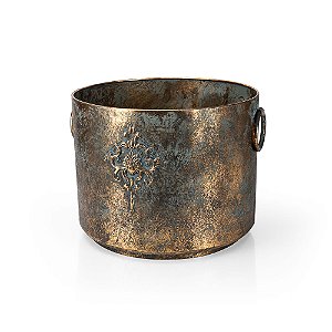 Balde com Alça Metal Gold - M