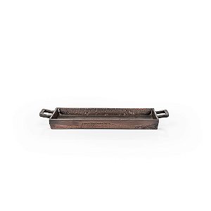 Bandeja Metal Quadrada Industrial - P
