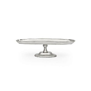 Base Metal Oval Alta Silver - P 54x16x15