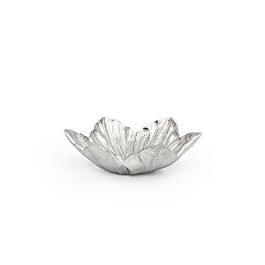 Bow Metal de Flor Silver - P 28x27x8