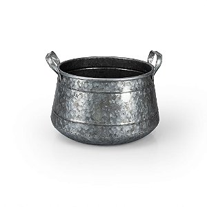 Cachepot Metal LUXOR 17x18x18 - 3 Un