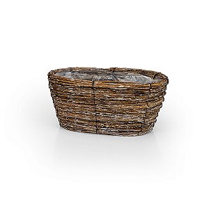 Cachepot Ninho Oval - M 31x17x14