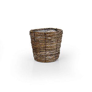 Cachepot Ninho Redondo Alto - M 22x22x20