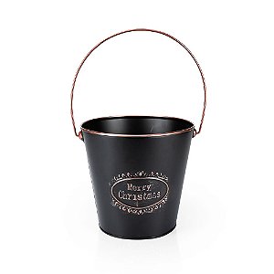 Cachepot Redondo Metal Liverpool - G 19x19x19