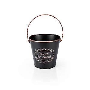 Cachepot Redondo Metal Liverpool - P 15x15x15