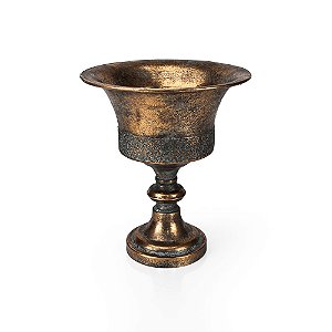 Cálice Metal Rendado Gold - M