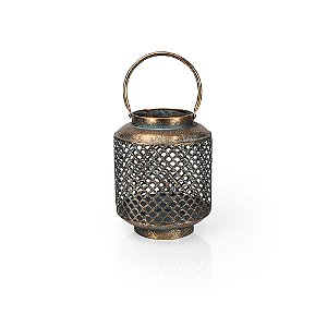 Luminária Telada Metal Gold - P 20x20x25