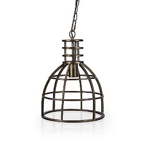 Suspenso Metal Black Lumus 28x28x39