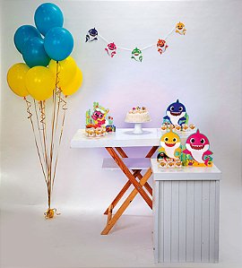 Kit Vai Ter Festa - Clip Strip P Baby Shark