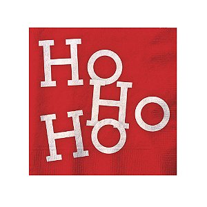 Guardanapo Estampado HoHoHo - 20 Folhas