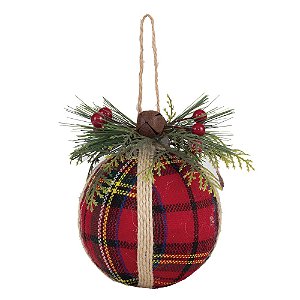 Bola com Arranjo Xadrez 10cm - 4 Un