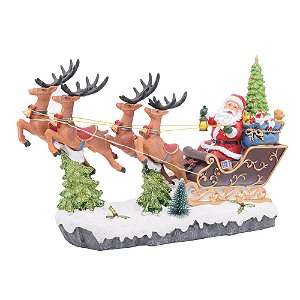 Cenário Noel no Trenó