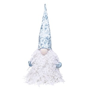 Kringle Folhas Azul com Branco G