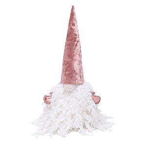 Kringle Folhas Rosa e Branco P