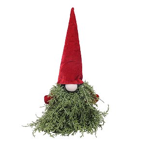 Kringle Folhas Vermelho e Verde P