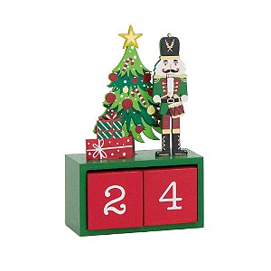 Calendario Natalino com Quebra Nozes