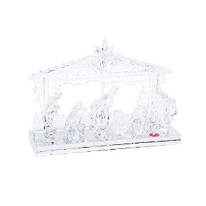 Presepio com Iluminação Led Incolor